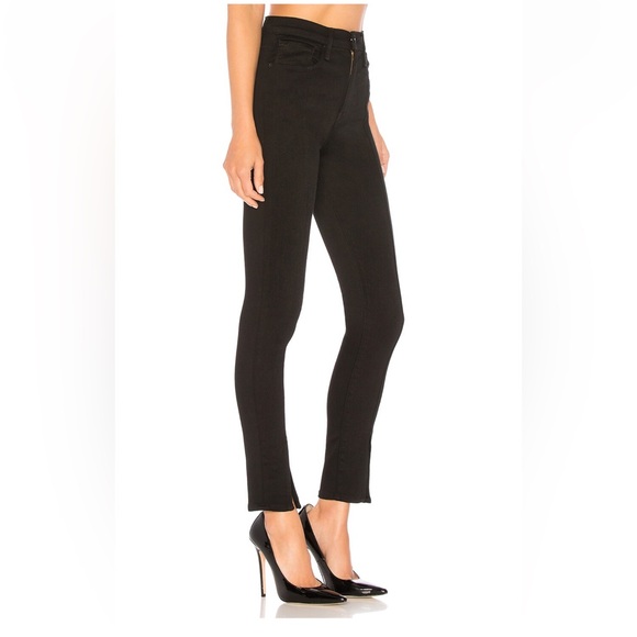 Ali High Rise Skinny in Herring by Frame - Picture 4 of 12